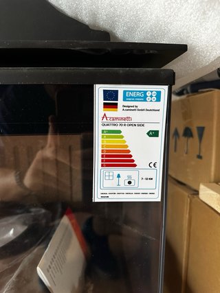 A.Caminetti Quattro 70 (12 kW) - Chimenea de Leña