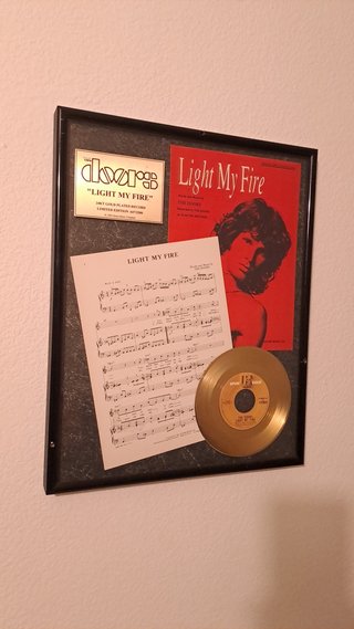Disco The Doors Light My Fire Edición Limitada