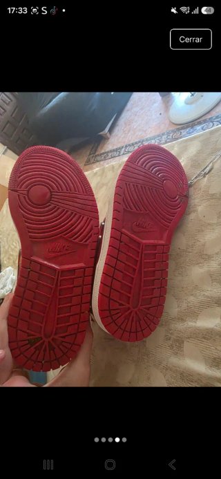 Zapatos Jordan Rojos