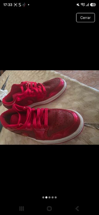 Zapatos Jordan Rojos