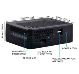 Raspberry Pi 4 8GB NAS + SAI+ camara imx296
