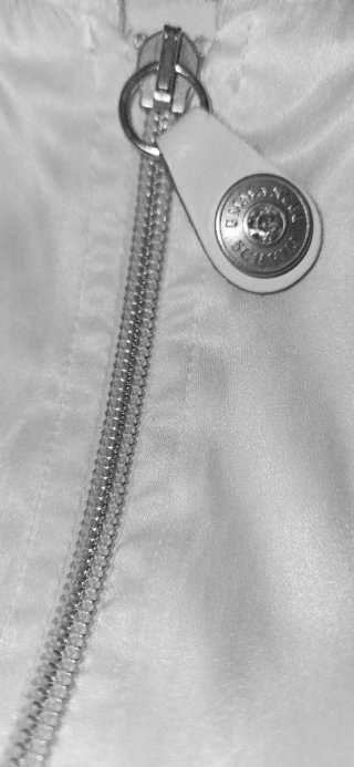 Completo bianco/argento con pantalone