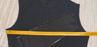 Top Lupetto Nero Proposte con Dettagli Mesh