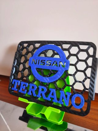 Rejilla Snorkel Nissan Terrano 3D