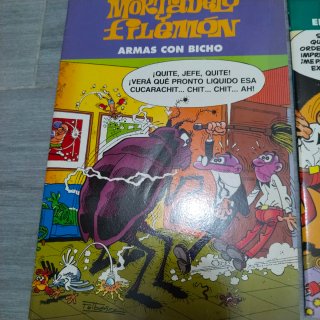 9 comics Mortadelo y Filemón