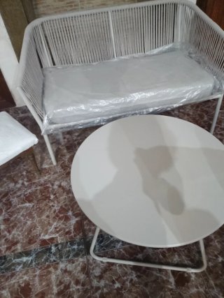 Conjunto Terraza Nuevo Sin Estrenar cómodo con tol
