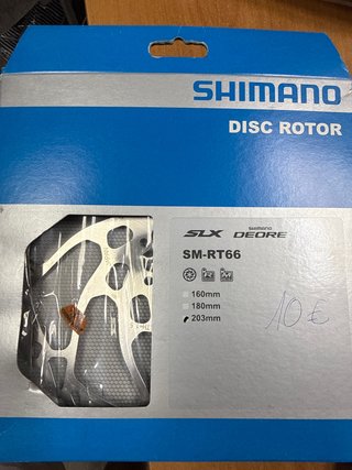 Disco Freno Shimano SLX SM-RT66 203mm