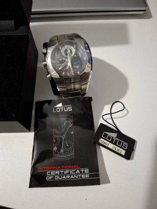 Reloj Lotus Cronógrafo Acero