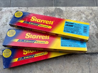 Hojas Sierra Mano Starrett Bi-Metal BGT