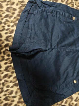 Pantalón corto azul marino talla 38 marca Blanco