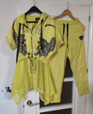 Conjunto deportivo tatu amarillo con tigres