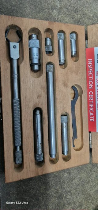 Micrómetro Tubular Starrett 823M