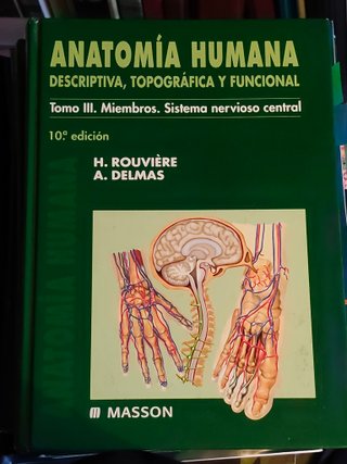 Rouvière Anatomía Humana – 3 tomos completos