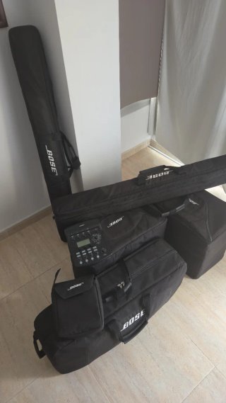 Equipo completo de sonido profesional BOSE
