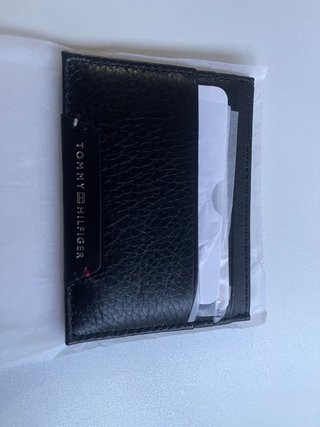Cartera Tommy Hilfiger Cuero Negra