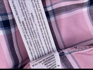 Camisa Abercrombie & Fitch Rosa Cuadros