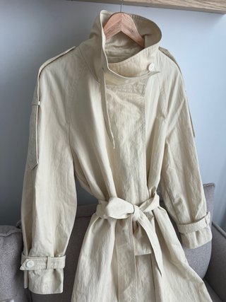 Trench cuello alto Zara  ZW collection Talla S