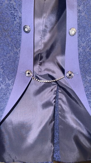 Traje azul marino 4 piezas