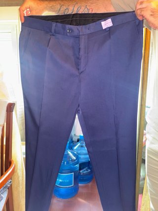 Traje azul marino 4 piezas