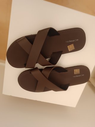 Sandalias Sinsay Hombre Talla 44 Marrón