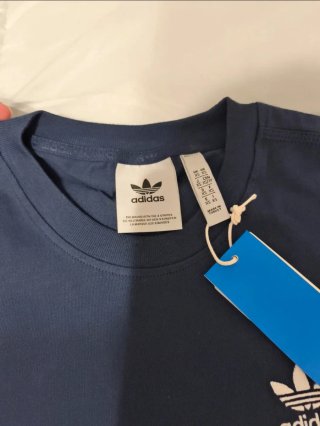 Camiseta Adidas Talla XS Azul