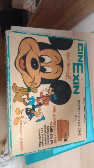 Proyector Cine Disney Mickey Mouse 8mm
