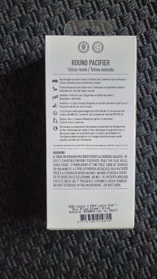 2 ciucci BIBS misura 1, nuovi