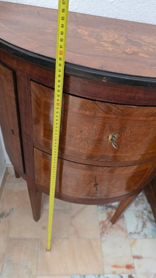 Cómoda Semiluna Clásica Madera
