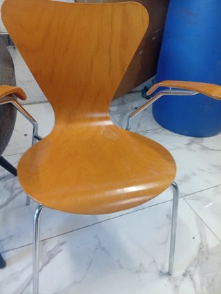 Silla madera y metal Ikea