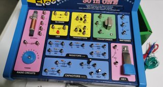 Vintage ScienceFair Electronic Kit juguete antiguo