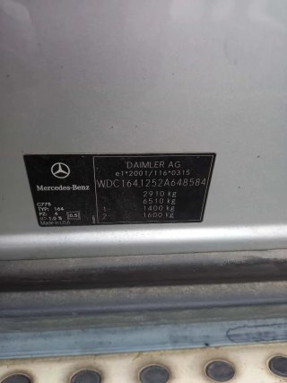 Despiece Mercedes ML 350 CDI