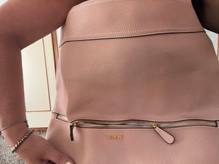 Borsa Twinset rosa cipria con nappina