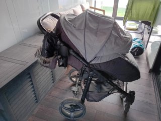 Carrito Vizaro Onyx azul marino y gris