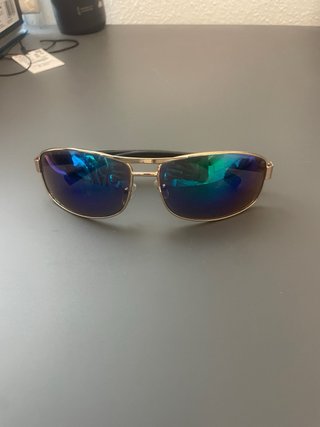 Gafas Ferrari Originales Doradas Multicolor
