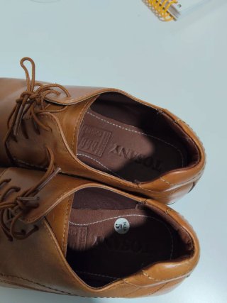 Zapatos de vestir niño marrones