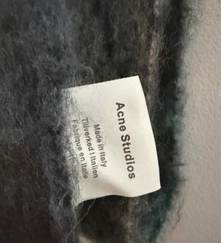 Bufanda Acne Studios cuadros