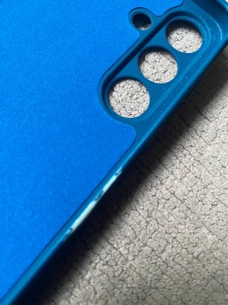 Funda Samsung Silicona Azul