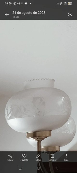 Tulipas de lámpara de cristal