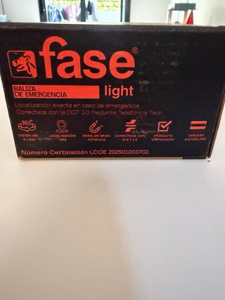 Baliza emergencia Fase V16 DGT 3.0
