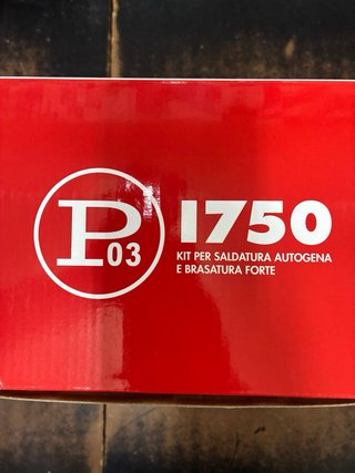 Kit Saldatura Autogena P 1750