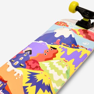 Skateboard para niños de 3 a 7 años Play 120 HAPPY MOUNTAINS
