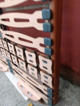 Somier de láminas madera y plástico