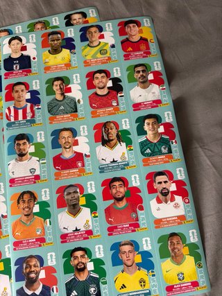 120 cromos FIFA actualizados