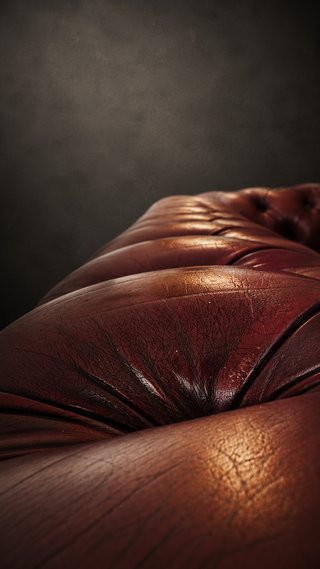 Sofá Chesterfield Piel Burdeos Oxblood