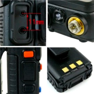 Walkie talkie Ricetrasmittente Baofeng UV-5R VHF/U