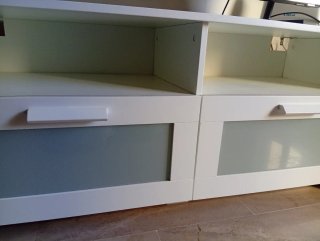 Mueble TV IKEA BRIMNES Blanco