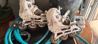 Patines en línea deportivos mujer talla 38