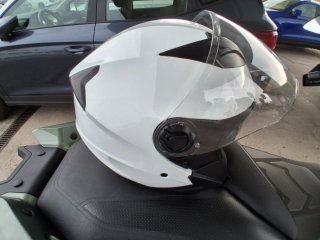 Casco Moto Jet Curve Visera Solar Ahumada