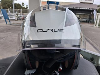 Casco Moto Jet Curve Visera Solar Ahumada