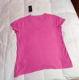 Camiseta Polo Ralph Lauren Fucsia Talla M